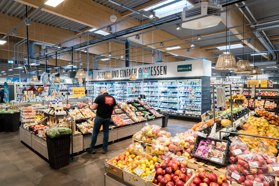 Obst und Gemueseabteilung